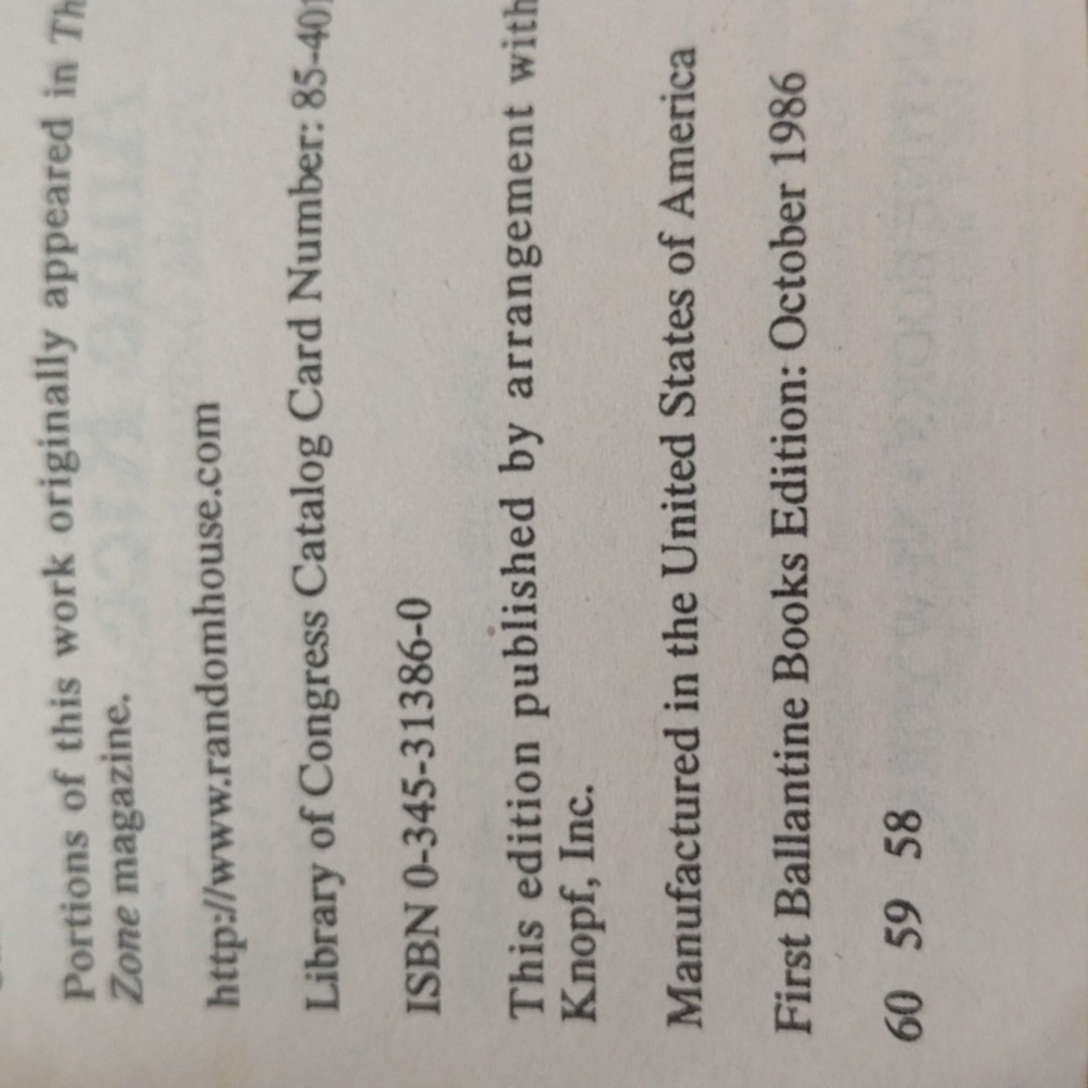 Anne Rice The Witching Hour, Lestat Vampire & Vampire Interview First Editions - Picture 4 of 5